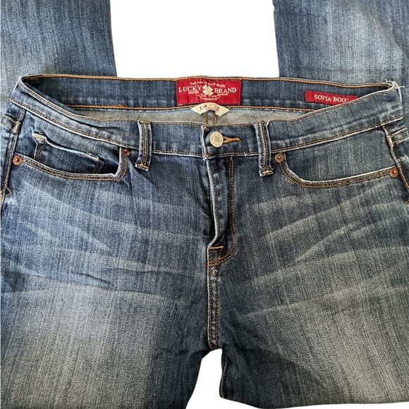 Lucky Brand Women's Blue Boot Cut Jeans - Picture 2 of 10